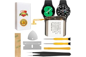 ASDAWN EB-BR890ABY Battery Replacement for Samsung Galaxy Watch 4 44mm SM-R870 SM-R875 / for Samsung Galaxy Watch 4 Classic 46mm SM-R890 SM-R895 with Repair Tools Set