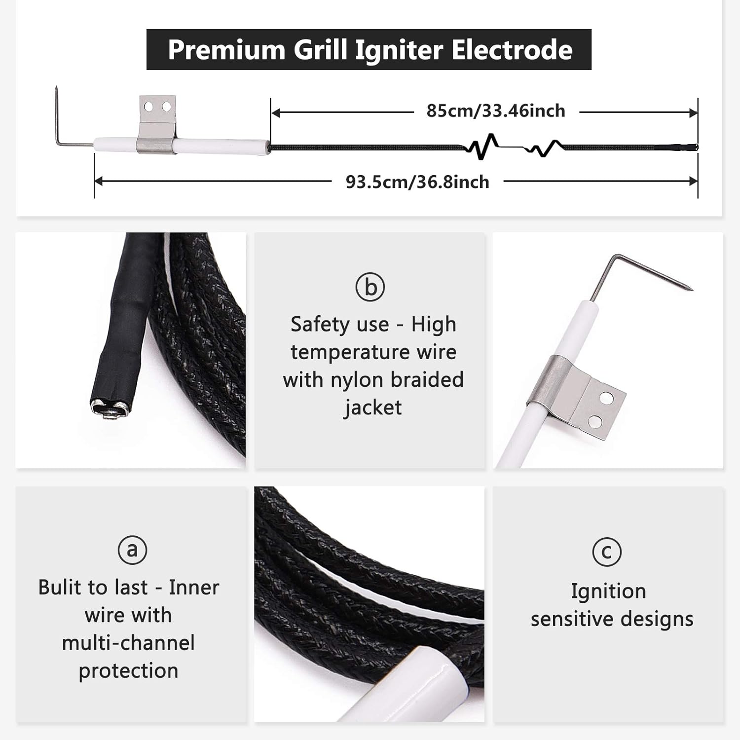 Replacement Parts for Nexgrill 720-0830H 720-0830D, Members Mark 720-0830F, BHG 720-0783H Grill, Heat Plate Shields Grill Burners Igniter for Nexgrill 4 Burner 720-0830H Home Depot : Garden & Outdoor