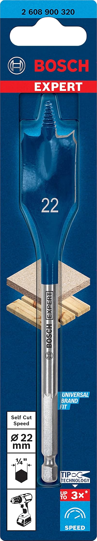 Bosch 30x EXPERT SDS plus-7X Hammer Drill Bit 6 mm Carbide Hardware