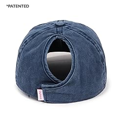 Ponyflo Womens Ponytail Baseball Cap - Curly Hair