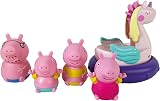 Toomies Peppa Pig Bath Toys Set with Unicorn Squirters 18 Months+