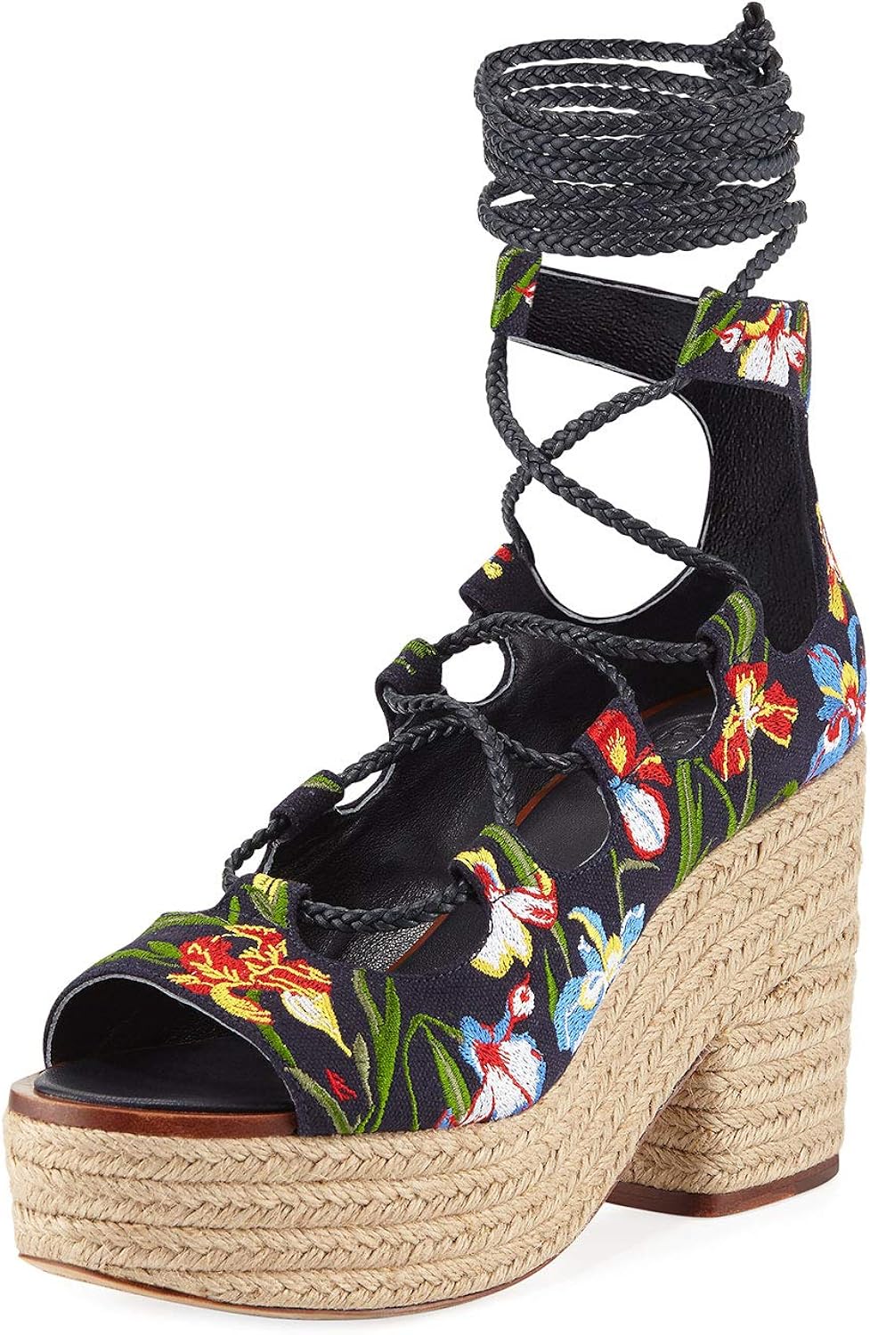 tory burch lace up espadrilles