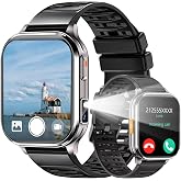 Smart Watches for Men Women with Built-in Camera 2.01" Touch Screen Play local music Save music Fitness with Heart Rate/SpO2/Sleep Monitor IP67 Waterproof Smartwatch for Android iOS 100+ Sports Modes