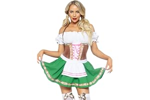Leg Avenue Women's Gretchen Costume Dirndl Dress Oktoberfest Outfits Women