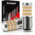 Red Tail Light Bulbs 4-Pack 1157 LED Brake Light Bulbs - Bright Red Stop Tail Parking Lights For Cars 2357 Brake Light Bulb