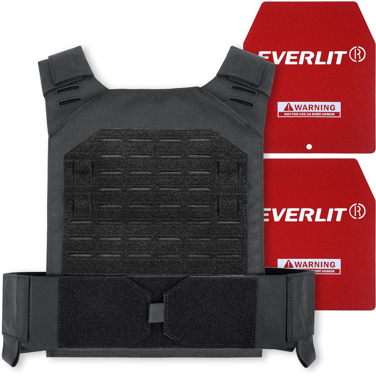 Photo 1 of EVERLIT Adjustable Weighted Vest 14 Lbs/ 20 Lbs, Weight Included, for Body Weight Training Fitness Workout Running for Men WomenLPNPMEQ5000598
