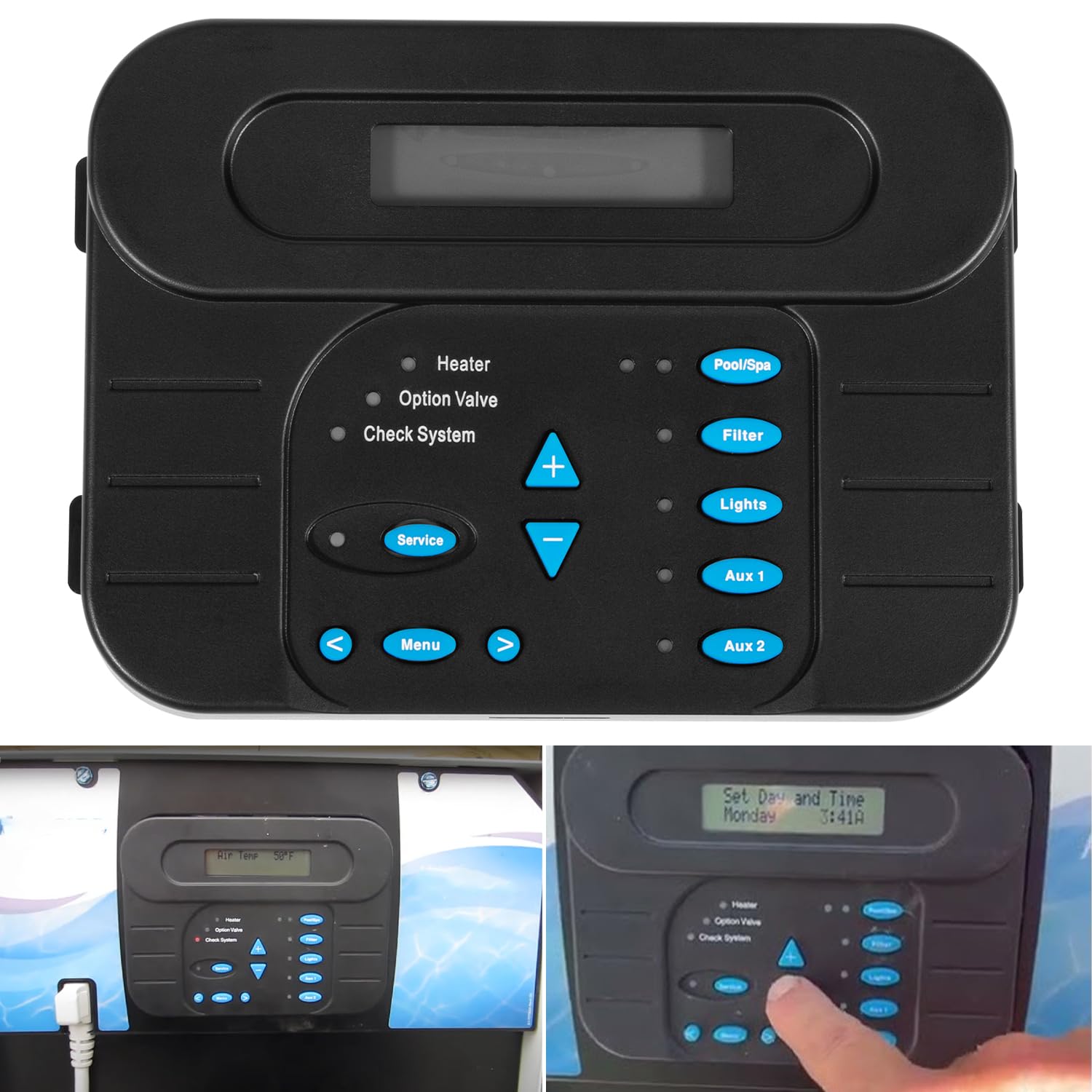 Photo 1 of GLX-PL-LOC-P-4 Local Display Controller Service Kit with Control Board Replacement Parts Fit for Hayward Goldline Pro Logic Automation and Chlorination PL-P-4, for AquaPlus Automation Systems PL-PLUS