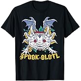Funny Halloween Spooks-A-Lotl Shirt Axolotl Sugar Skull T-Shirt