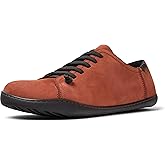 Camper Peu Men’s Fashion Sneakers - Ultra-Comfortable Leather Barefoot Shoes for Men with Comfort Footbed and Breathable Lining, Natural Foot Shape