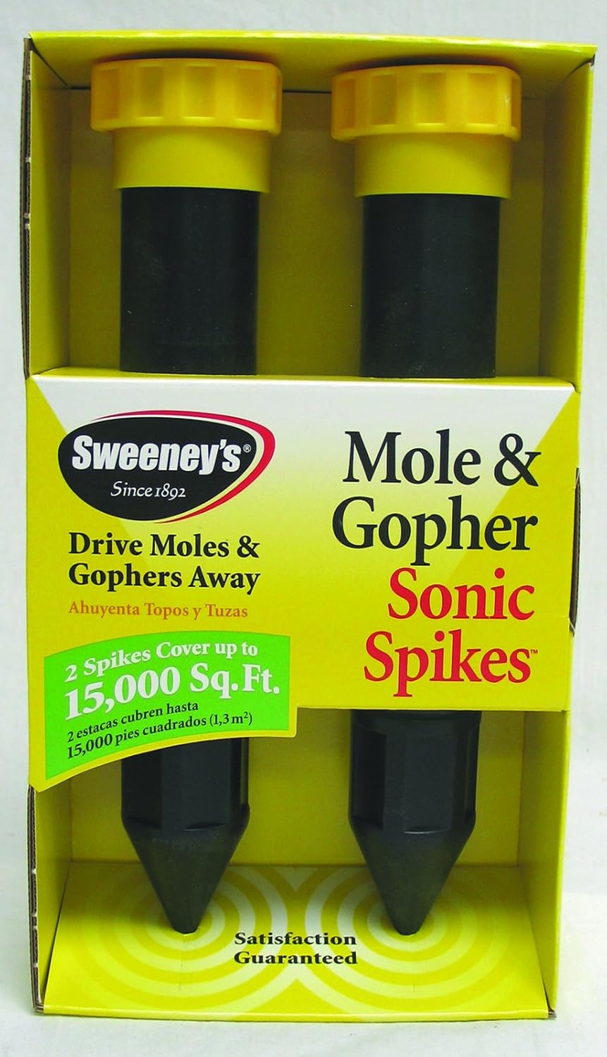 Sweeney's Mole & Gopher Sonic Spikes Amazon.ca Patio, Lawn & Garden