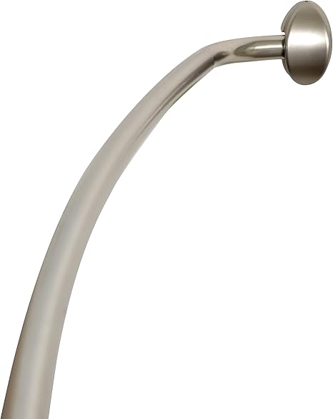 Zenith Products E35603bn01 Adjustable Curved Shower Curtain Rod