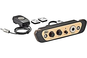 Meinl Percussion Cajon Box Drum Preamp/Pickup for Most Common Models, Eliminate Mic Stands and Get Crystal Clear Sounds, 2-Year Warranty (PA-CAJ)