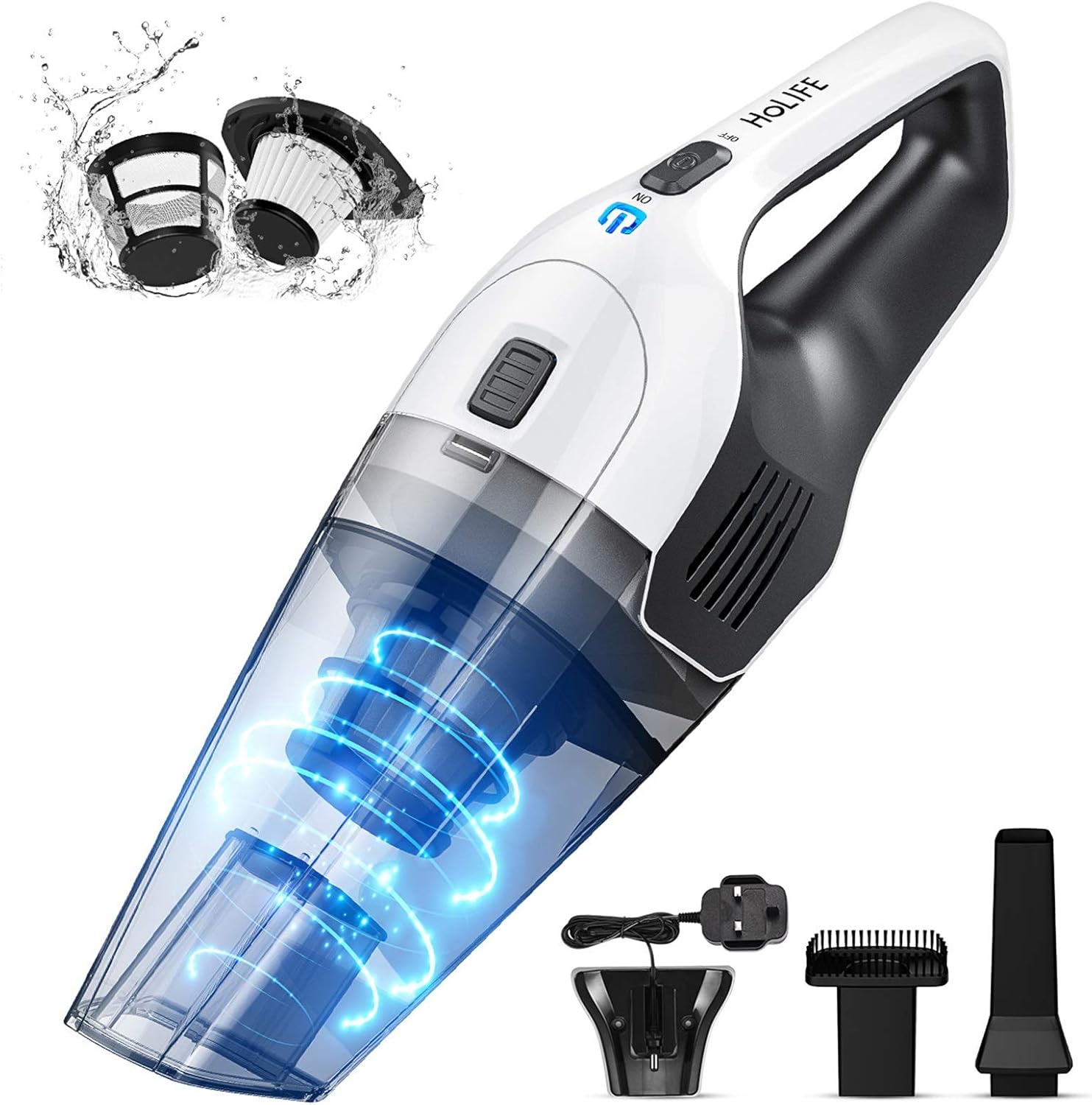 Holife Handheld Vacuum Cordless, 6.5Kpa 