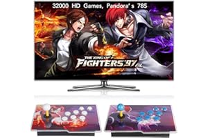 FVBADE [32000 Game in 1] 78S Pandora Box Retro Games Arcade Game Console with Two Separate Host for PC & Projector & TV 3D Games 1-4 Players Category Favorite List Save/Search/Hide/Pause/Delete