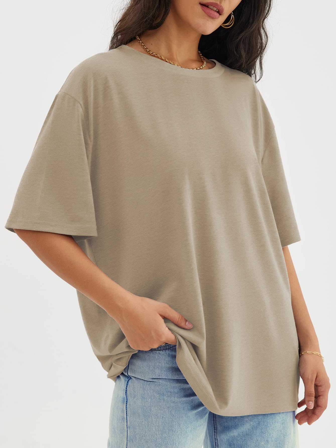 ATHMILE Womens Oversized T Shirts