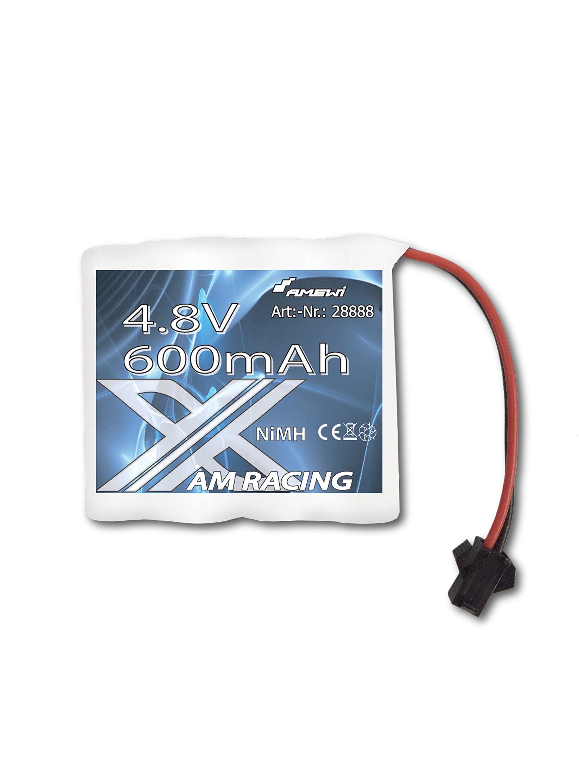 Amewi 28888, 4.8 V, 700 mAh, NiMH Battery AM x Racing Conqueror