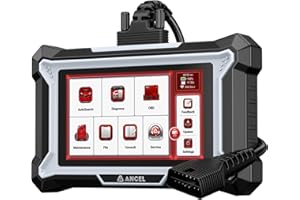 ANCEL DS100 OBD2 Scanner - ABS, SRS, Transmission & Check Engine Code Reader with 7 Reset, Oil/Brake/BMS/SAS/ETS Reset, ABS Bleeding, Gear Learning, Lifetime Free Update, Online Customer Service