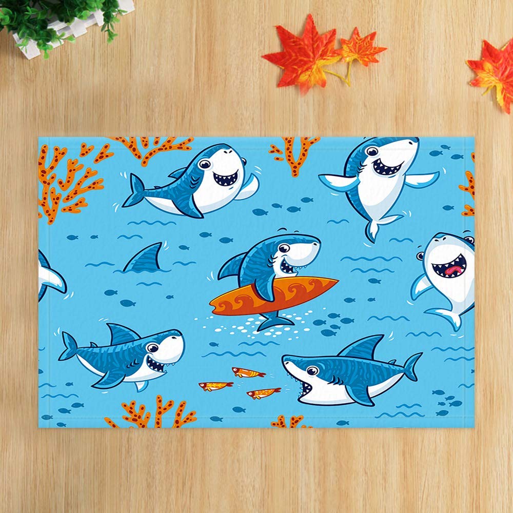 Alfombrillas de baño JoneAJ Alfombra baño náutica submarina para