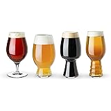 Spiegelau 4991697, Set of 4 Mugs, Glasses, Craft Tasting Kit, 4-Piece Beer Set