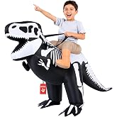 Morph Inflatable Dinosaur Costume Kids, Halloween Costumes for Kids | Inflatable Dinosaur Costume with Built-In Fan & Battery Pack, Inflates in 60 Seconds, Perfect Boys Halloween Costume
