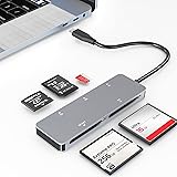 CFast Card Reader, USB C CFast 2.0 Card Reader, Type-C 3.0 5Gbs CFast Memory Card Adapter for SanDisk, Lexar, Transcend, Sony