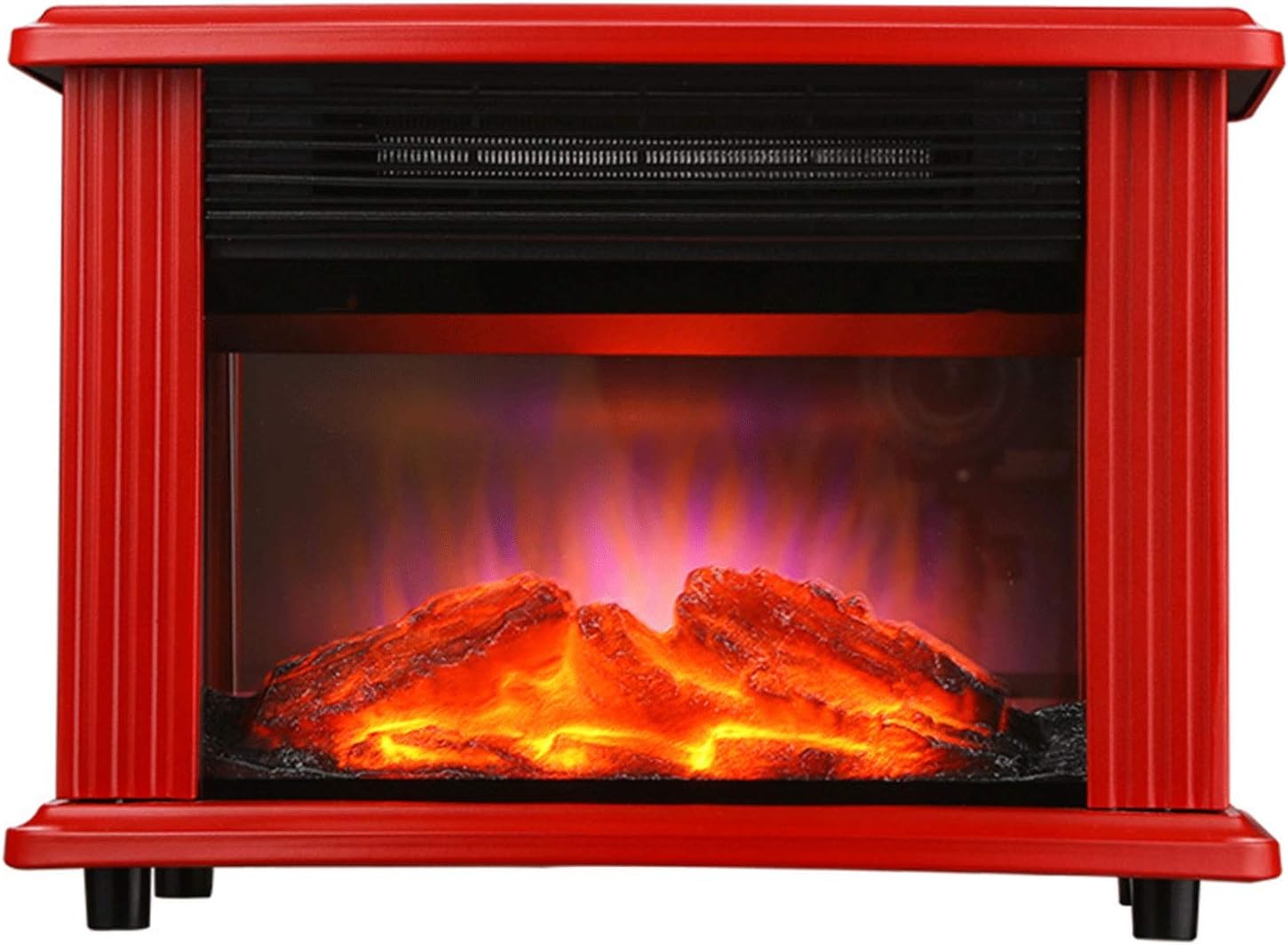 Qgg Chimenea de Pared Calentador Estufa De Simulación 3D Chimenea