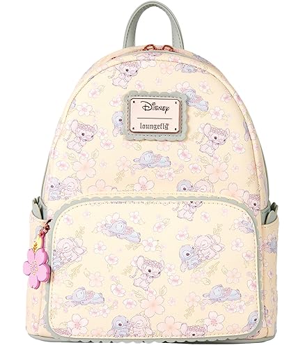 Loungefly Disney Stitch Plush Sherpa Mini Backpack - Soft Cute Daypack Loungefly Disney Lilo & Stitch Stitch Plush Sherpa Fuzzy  main image 4