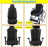 kingphenix Car Seat Cushion with Back Support Pillow Memory Foam Ergonomic view 5