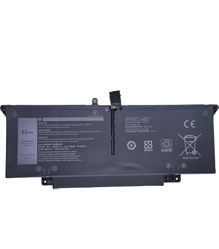Amazon.com: NBULBL JHT2H 7.6V 52Wh Laptop Battery Replacement for