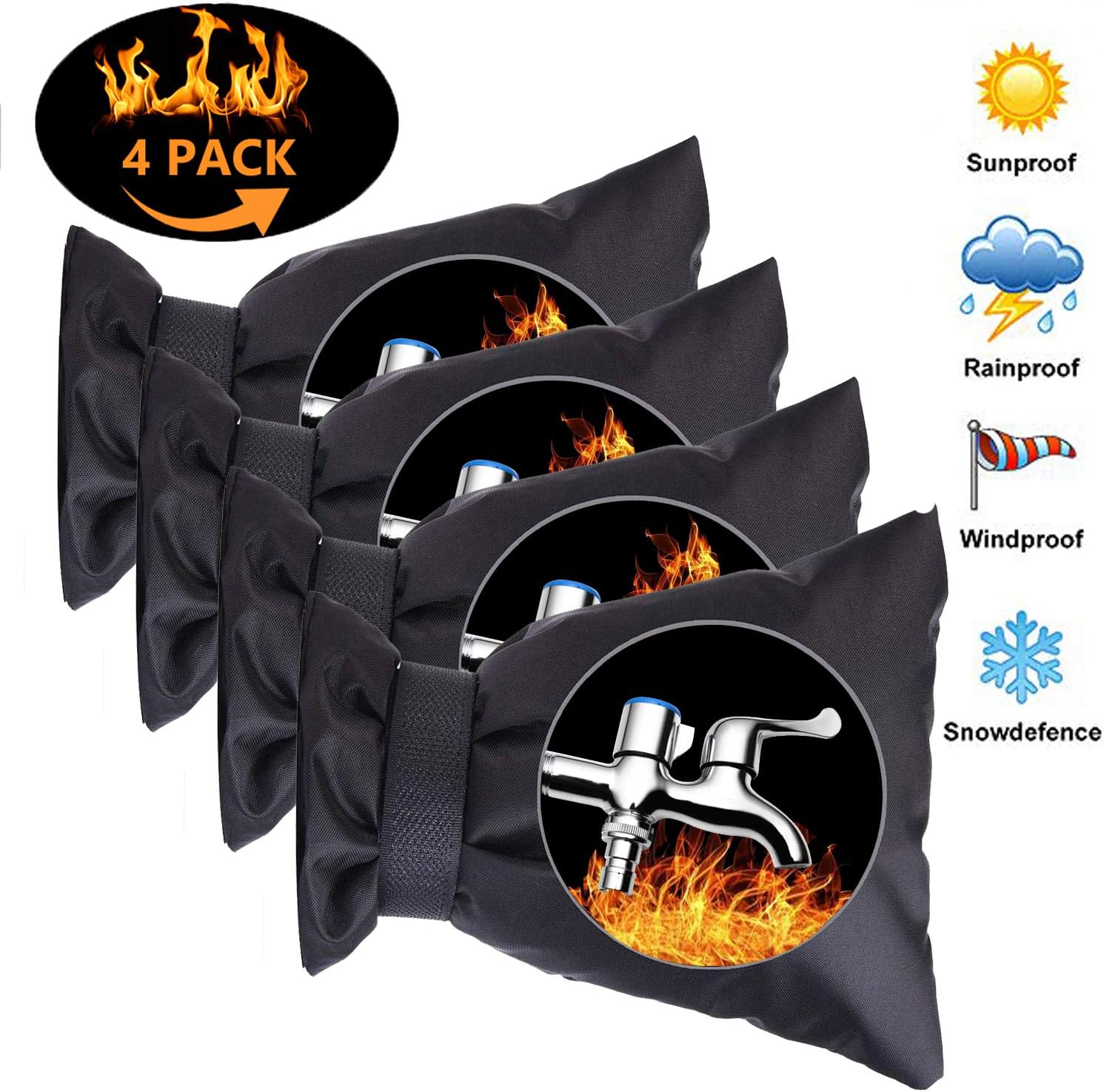 Amazon.com : LCHUANG Outdoor Faucet Cover Winter Socks - Pipe