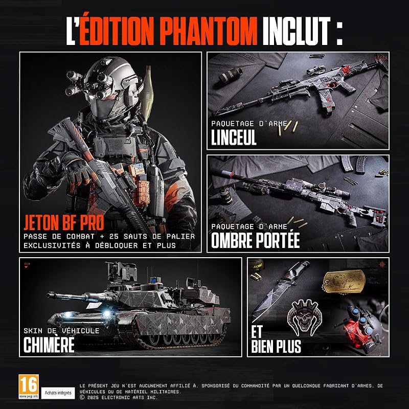 Battlefield 6 Édition Phantom PS5 | Jeu Vidéo | Français