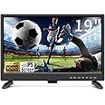 Feihe 19 Inch TV, FHD LED Flat Screen TV 1080p IPS Display w/Digital Dual Tuners ATSC/HDMI/VGA/AV/USB, 12 Volt RV TV Built in