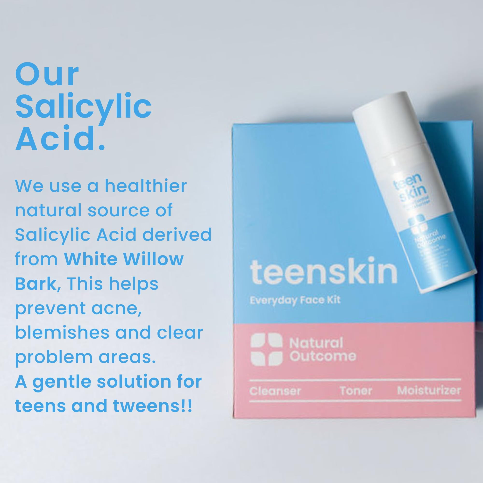 Teen Skin Moisturizer | Gentle, Non-Toxic Acne Treatment for Boys & Girls | All Skin Types | 50 ML