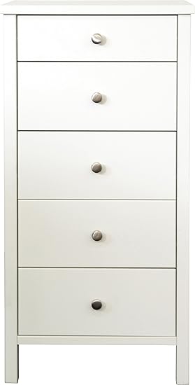 commode etroite blanc