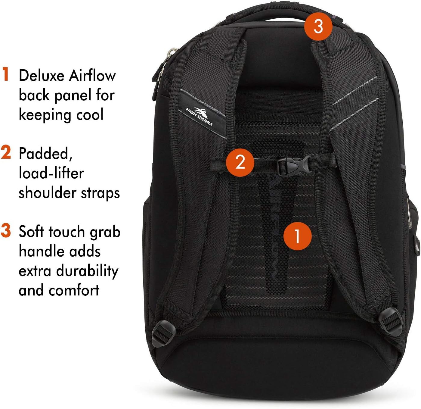 high sierra elite business backpack