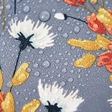 ECO CHIC Eco Chic Lightweight Foldable Insulated Lunch Bag Flowers Grey view 7