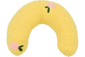 SIWWBW Cat Pillow Soft Fluffy Cat Neck Pillow for Sleeping U-Shaped Pillow for Pet Calming Toy Half Donut Cuddler for Joint Relief Sleeping Improve Machine Washable
