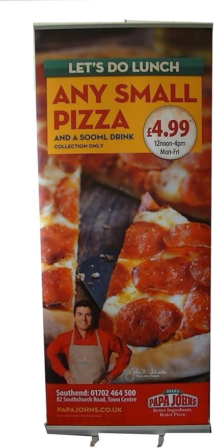 Roller Banner Pull Up Banner With Printed Graphics Blockout 610gsm