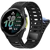 Compatible with Garmin Forerunner 970 bands, Quick Release New Sweat-Proof Sport Silicone, Breathable Replacement Strap Watchband Compatible with Garmin Forerunner 970