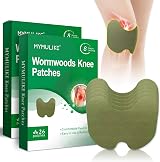MYMULIKE Pain Relief Patch Knee 52 Pcs Wormwood Patch Up to 24h view 1
