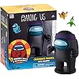 P.M.I. Among Us Crewmate Figures with Accessories and Stamper.1 Pack Window Box (S1)+ 3 Hidden Hats& Accessories