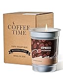 M&SENSE Coffee Espresso Scented Soy Candle
