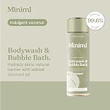 Miniml Natural Body Wash & Bubble Bath Coconut 400ml view 2