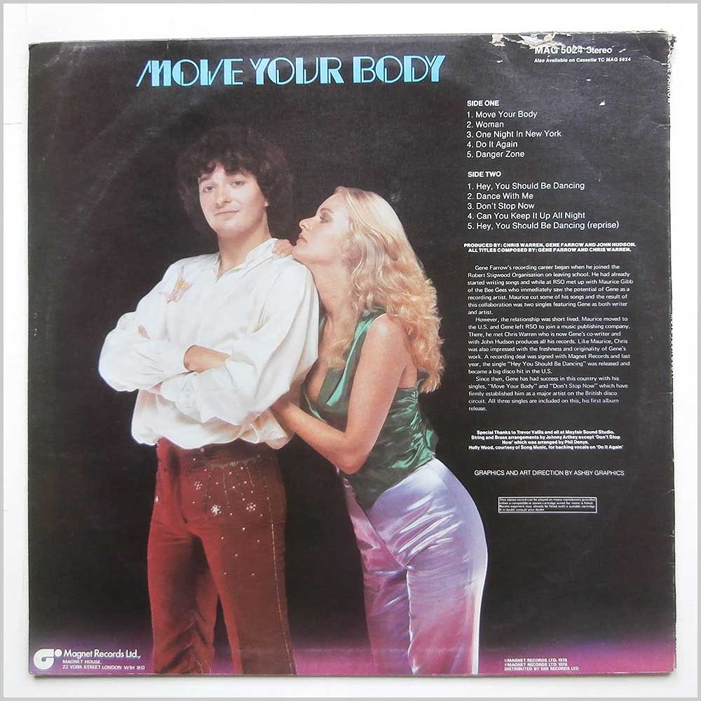 Gene Farrow Gene Farrow Move Your Body Magnet Mag 5024 Amazon Com Music