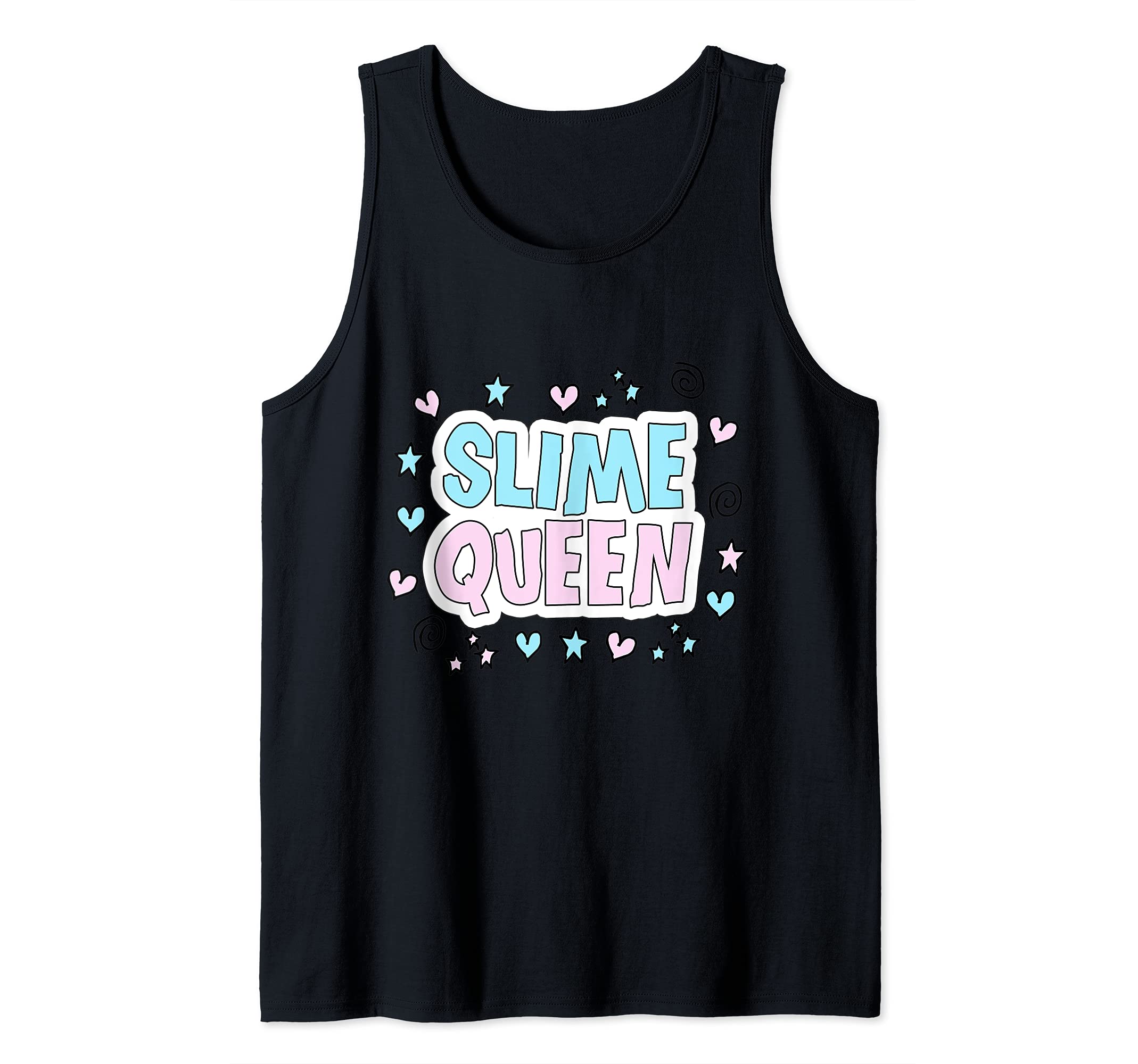 Slime Making Slime Queen slime makers Kids Girls boys Tank Top