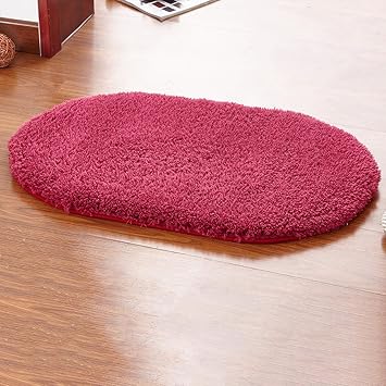 Amazon De Schlafzimmer Ovaler Teppich Wohnzimmer Badezimmer Kuche