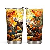 ORCAE 20oz Turtle Gifts for Turtle Lovers, Orange