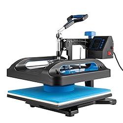 Leomru 15x15 Heat Press Machine, 8 in 1 Heat Press