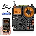 Amazon.com: Raddy RF320 APP Control Shortwave Radio, AIR/FM/AM/VHF/SW ...