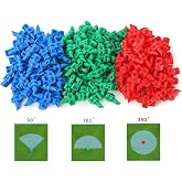 90/180/360 Degree Micro Sprayer Irrigation Nozzle, 150pcs | Refraction Automizing, Garden Lawn Plant Irrigation, Water Sprinkler System